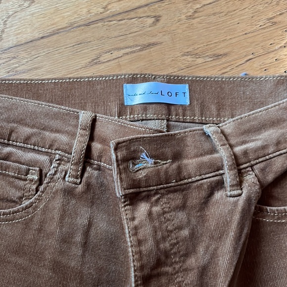 LOFT brown cords - Picture 3 of 7